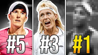 Top 10 Greatest Women's Tennis Players Of All Times..