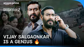 Vijay Salgaonkar is a Mastermind 🤯 | Drishyam 2 | Prime Video India