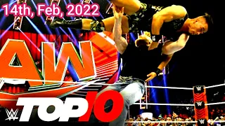 Top 10 Raw moments: WWE Top 10, Feb. 14, 2022 | WWE RAW 14th Feb 2022 Highlights