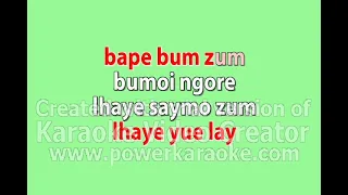 Nge Ghi Sem Ghi Azhi Bum karaoke/Nge Sem Ghi Azhi/ Azhi Bum Vocal off karaoke.