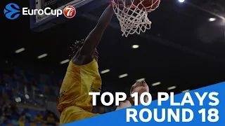 Top 10 Plays | Round 18 | 7DAYS EuroCup