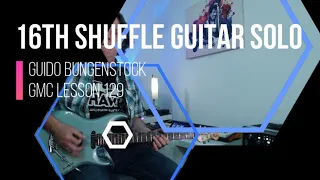 16th SHUFFLE GUITAR SOLO w/ Kemper Amp, Music Man Luke II & Elixir Strings