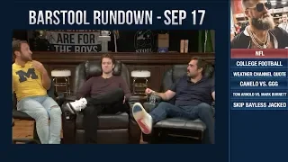 Barstool Rundown - September 17, 2018