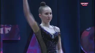 Takhmina Ikromova (UZB) hoop qualification / World Cup Tashkent 2023