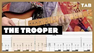 The Trooper Iron Maiden Cover | Guitar Tab | Lesson | Tutorial