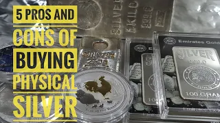 5 Pros and Cons of Buying/Stacking Physical Silver