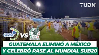 ¡CLASIFICACIÓN HISTÓRICA! Así festejó Guatemala su pase al Mundial Sub 20 | TUDN