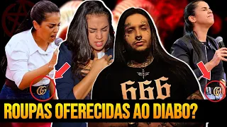 A PASTORA CAMILA BARROS usa ROUPAS OFERECIDAS ao DIABO? VEJA o QUE esse SATANIST4 DISSE!