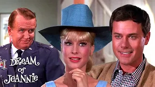 Tony & Jeannie's Romantic Picnic Is Put On Hold When Dr. Bellows Shows Up | I Dream Of Jeannie