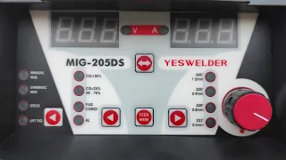 Reviewing The YESWELDER MIG-205DS-B Welder