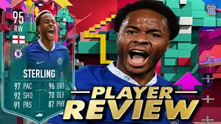 FULLY UPGRADED 95 LEVEL UP STERLING SBC PLAYER REVIEW! - OBJ PLAYER - FIFA 23 Ultimate Team