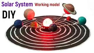 Solar system working model | Solar system project model | diyas funplay science project