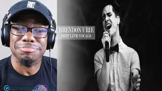 Brendon Urie's Best Live Vocals REACTION! HIS RANGE IS RIDICULOUS! LIKE HOW