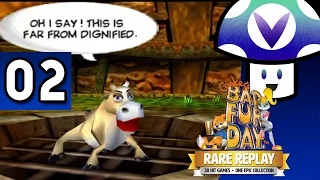 [Vinesauce] Vinny - Conker's Bad Fur Day [Rare Replay] (part 2) + Art!