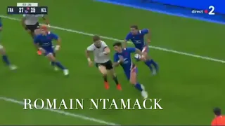 Romain Ntamack relance terrible contre les all blacks rugby equipe de france