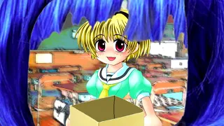 POV: Rika offers a present to Satoko