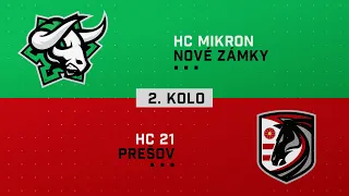 2.kolo HC Nové Zámky - HC 21 Prešov HIGHLIGHTS