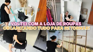 COLOCANDO EM ORDEM AS COISAS DA MINHA LOJA ONLINE DE ROUPAS FEMININA | Maria Eduarda