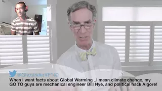 BILL NYE reading MEAN TWEETS REACTION