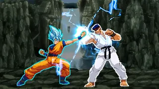 Goku vs Ice Ryu - [Dragon Ball]