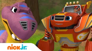 Blaze se transforma en un ROBOT GIGANTE 🤖 | Blaze y los Monster Machines | Nick Jr. en Español