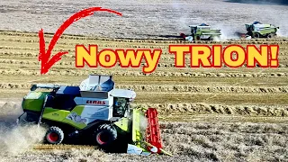 #500- Nowy claas TRION! I jego 4 starszych braci! Prezentacja nowego kombajnu od claasa! *TRION*