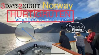 HURTIGRUTEN-NORWAY MOST SCENIC VOYAGE CRUISE LINES-BERGEN To TRONDHEIM 🇳🇴