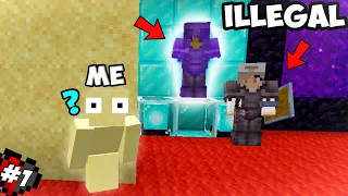 I Stole ILLEGAL Armour From My Sister's Underground Base || Trolling Sister #1