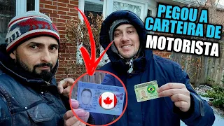 🔴COMO ele Trocou a Carteira de MOTORISTA no Canadá? PASSO a PASSO pra você vir sabendo.