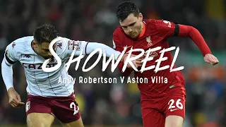 Showreel: Andy Robertson's high-energy display against Aston Villa