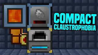 Minecraft Compact Claustrophobia | FASTER COAL COKE & MORE AUTOMATION! #11[Modded Questing Skyblock]