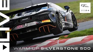 LIVE | Warm-up | Silverstone 500 | 2024 British GT