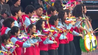 Youth Orchestra Los Angeles (YOLA) at Pepsi Super Bowl 50 Halftime Show