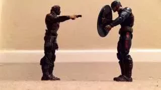 Captain America vs The Winter Soldier part 3 FINAL FIGHT