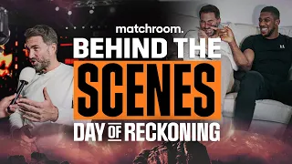 Eddie Hearn Mic'd Up ep1 🔊Day Of Reckoning Media Workout: Joshua Vs Wallin