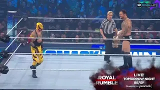 SmackDown 27/1/23 FULL MATCH - Rey Mysterio vs Karrion Kross