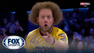 Defending Champion Kyle Troup is back in a big way at the PBA Playoffs vs. Sean Rash | PBA on FOX
