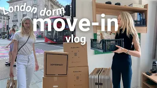 DORM MOVE-IN DAY | University Student in London 2021