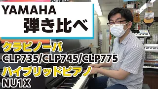 ヤマハ人気電子ピアノ4機種弾き比べてみた【すみやグッディ藤枝】