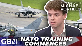 NATO: British troops take part in 'SIMULATIONS of Russian invasion of Estonia' along border