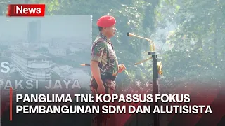 Ulang Tahun ke-72, Panglima TNI Agus Subiyanto: Kopassus Fokus SDM dan Modernisasi Alutsista