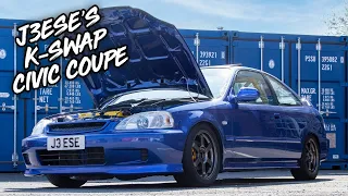 Jesse Collingham K-swap Civic Coupe EJ6!