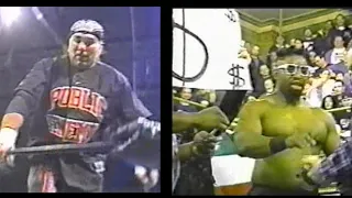 The Dudleys • Public Enemy Returns • New Jack •  A Mysterious Benefactor • (ECW 1999)