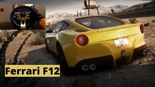 Ferrari F12 Berlinetta Gameplay | Steering Wheel | Need For Speed Rivals