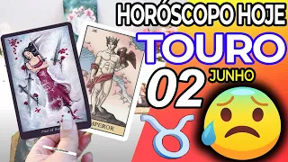 O TAROT AVISA DE ALGO MUITO FORTEEEE❗️😱⚠️ Touro ♉ 2 Junho 2024 Horoscopo do dia de hoje ♉Tarot Touro