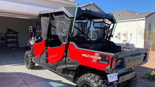 2023 Honda Pioneer 1000-6, 100mile oil change