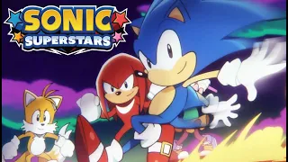 SONIC SUPERSTARS - Full Game (100%, All Characters, All Chaos Emeralds)