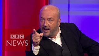 'You killed a million people in Iraq' George Galloway tells Jacqui Smith - BBC News