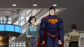 death of superman animated movie (2018) review