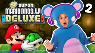 New Super Mario Bros. U Deluxe | EP2 | Mother Goose Club Let's Play